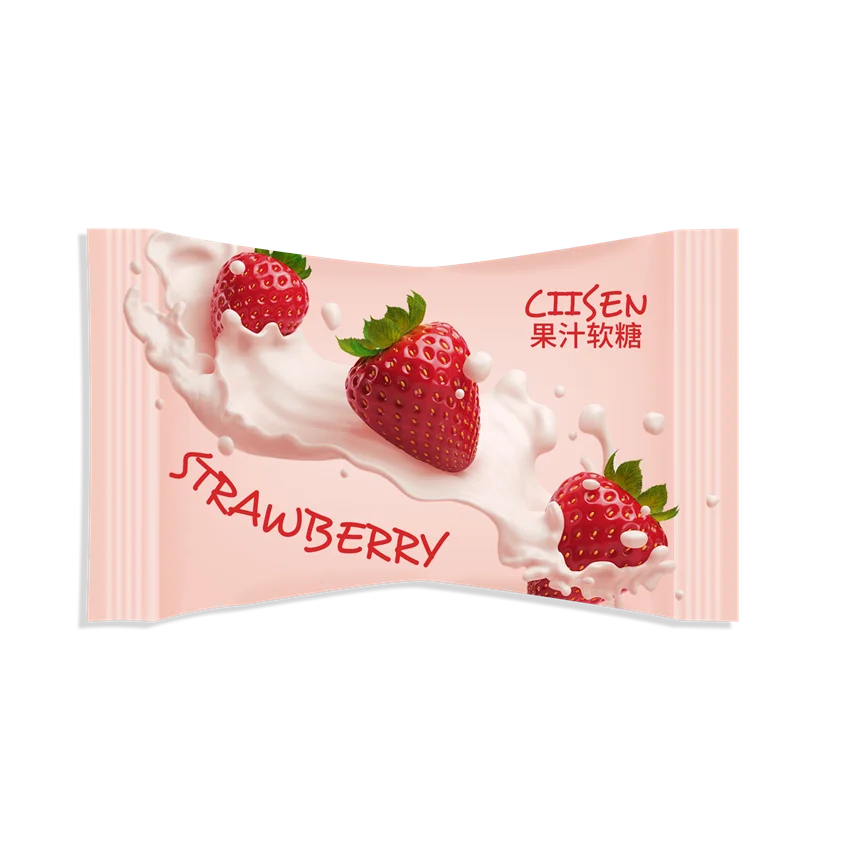 Hot selling cheap custom high quality big healthy fruit flavored gummy candies