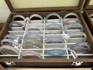 Dropshipping Natural Golden Thread Imperial Jade Bangle High Quality Healing Ice Women's Trendy Bracelet Bangles Gifts