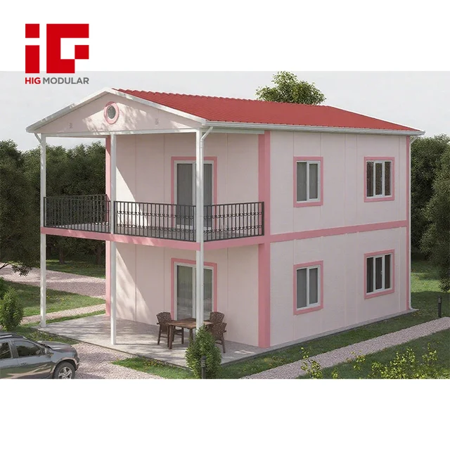 Modular Container Villa House for Residential Living Boutique Hotel Airbnb Rental Private Vacation Home Full Interior Amenities
