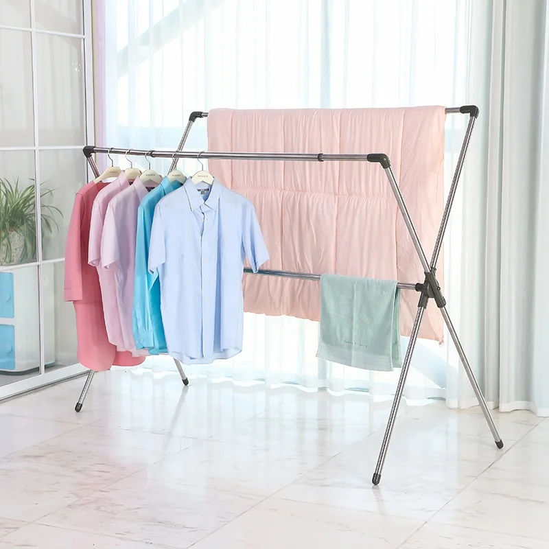 HYNAWIN Clothes Drying Racks, Upgraded Stainless Steel Laundry Drying Rack, Heavy  Duty Collapsible Clothes Storage Rack