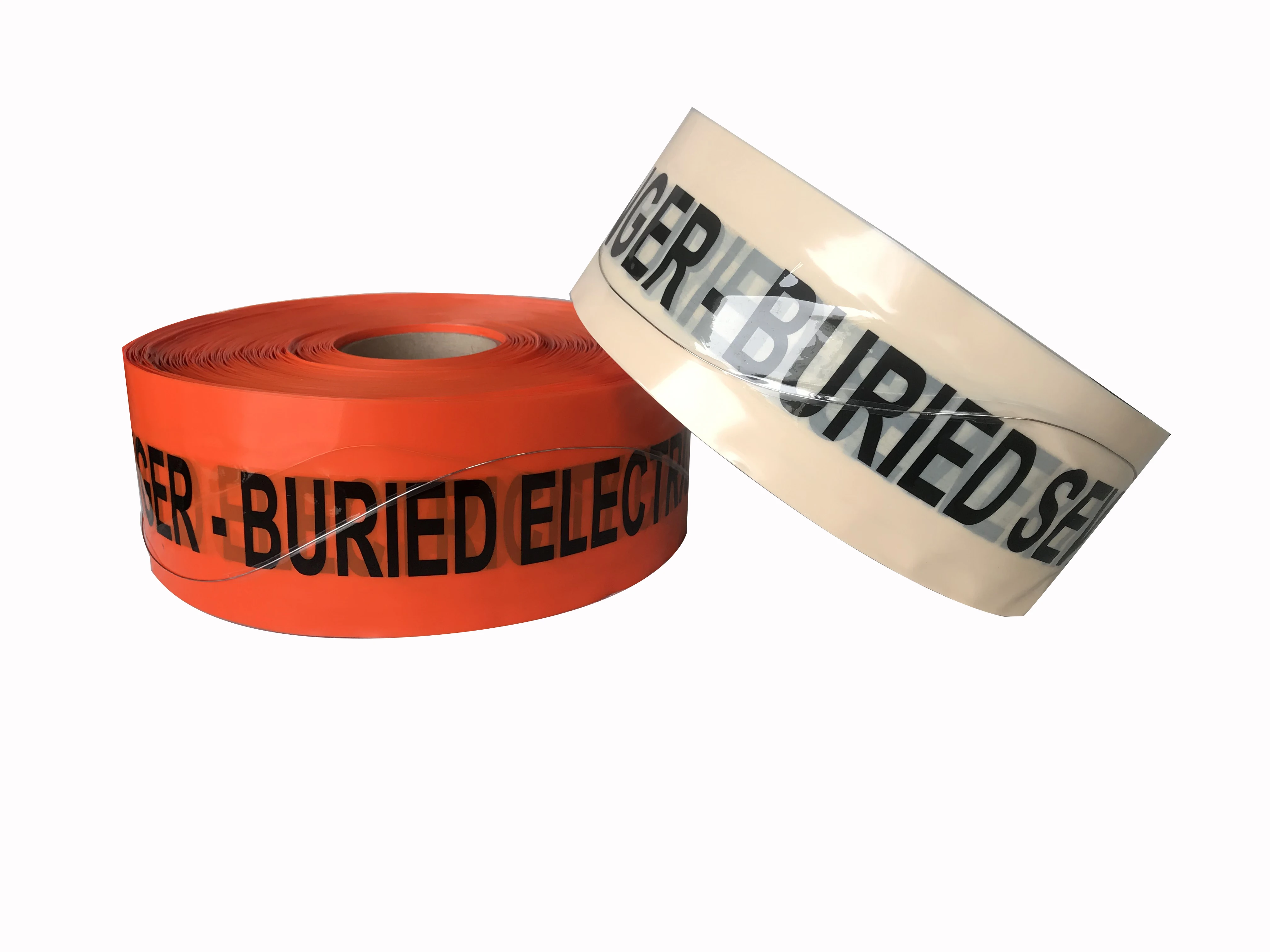 Underground Electric Warning Traceable Caution Marking Tape Detectable