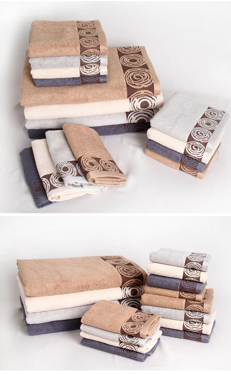 Wholesale Organic Ecofriendly Antibacterial Face Towels Made From Pure