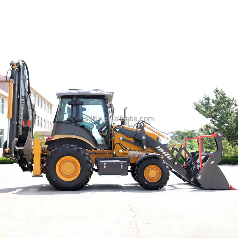 HOT Multi-purpose 4 Wheel Drive New Backhoe and Loader 3 Tton 5 Ton New Backhoe Loader Price for Sale Backhoe Loader All-Terrain