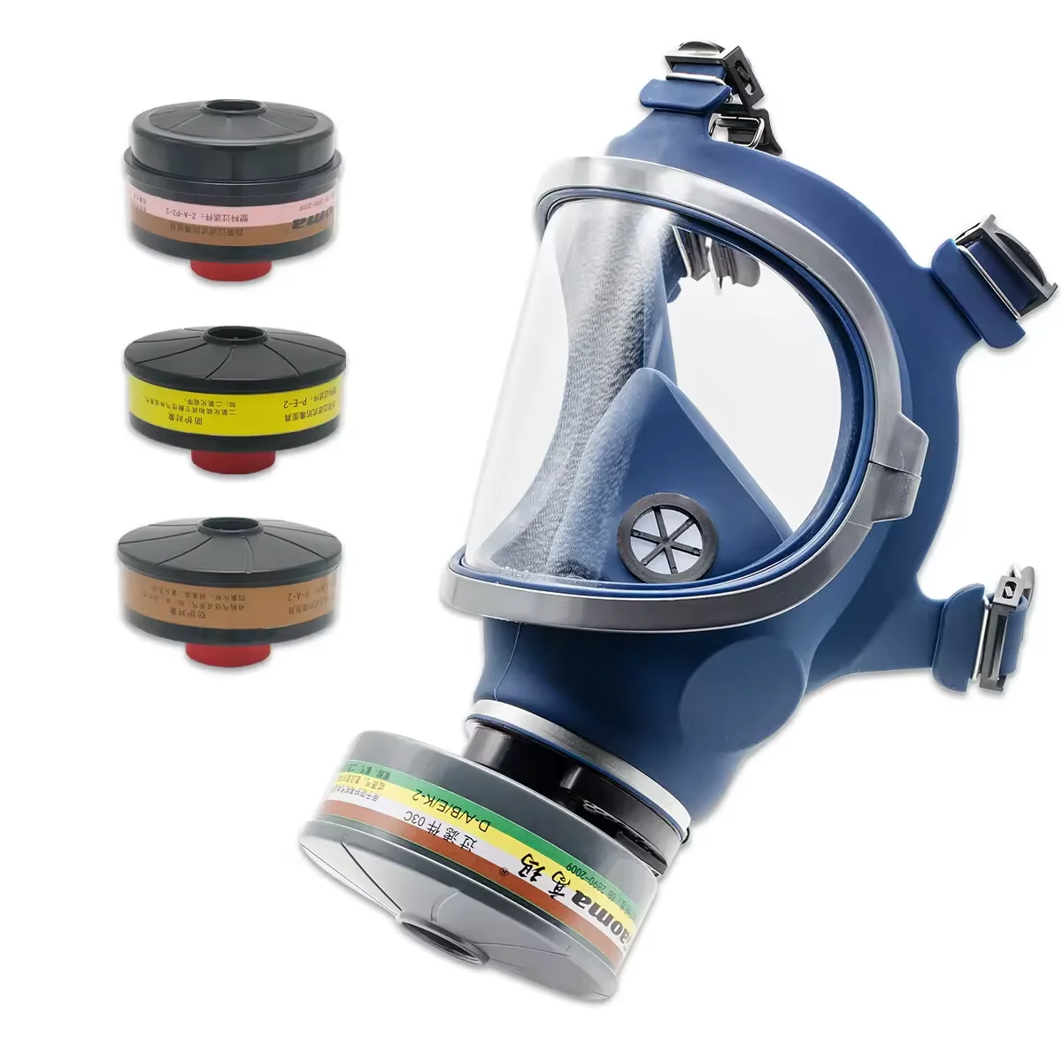 Masque Anti-Poussière 18 En 1 Réutilisable – Protection Respiratoire Peinture, Pulvérisation, Bricolage Avec Filtres