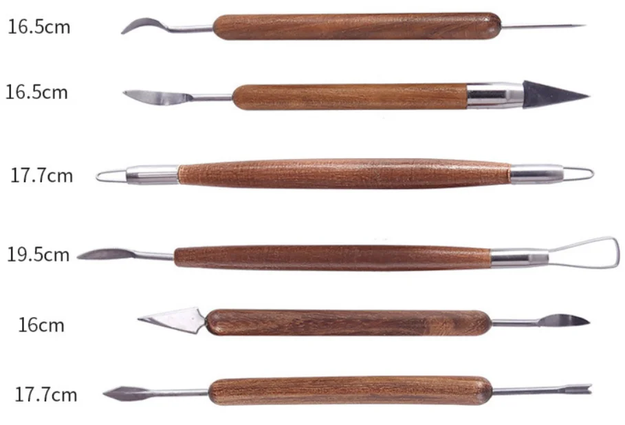 6pcs Set Of Clay Tools, Sculpture Tools, Carving Tools – River