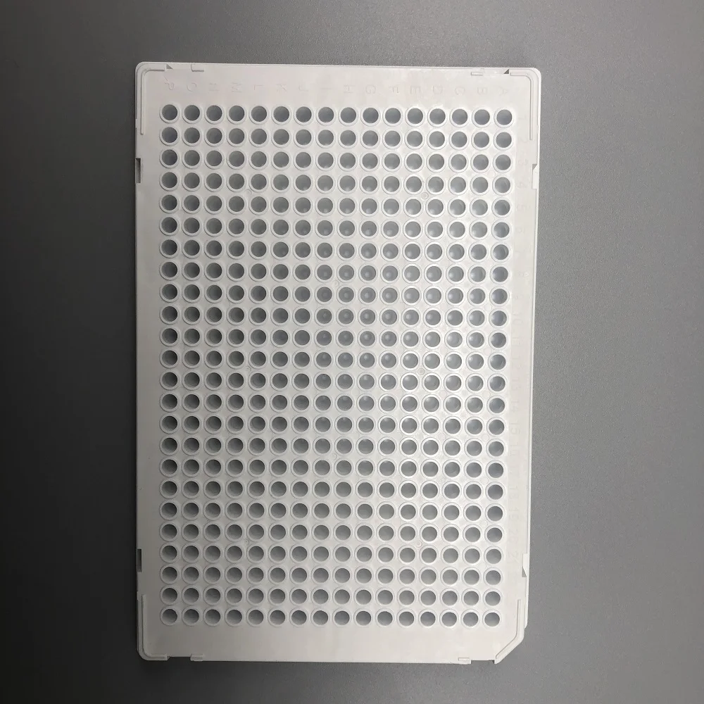 Laboratory Consumables Dna Dna Free 384 Wells Microplate Microcentrifuge Test Pcr Plate For Chinese Manufacturer