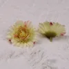 Flor verde y morada
