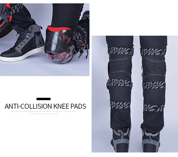 Vemar Riding Protective Gear Knee Pads And Elbow Pads Motorcycle Off