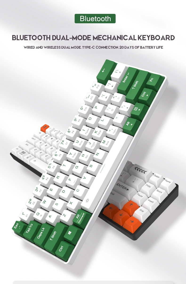 Dual-mode Mechanical Keyboard - Top Quality Gaming Gear