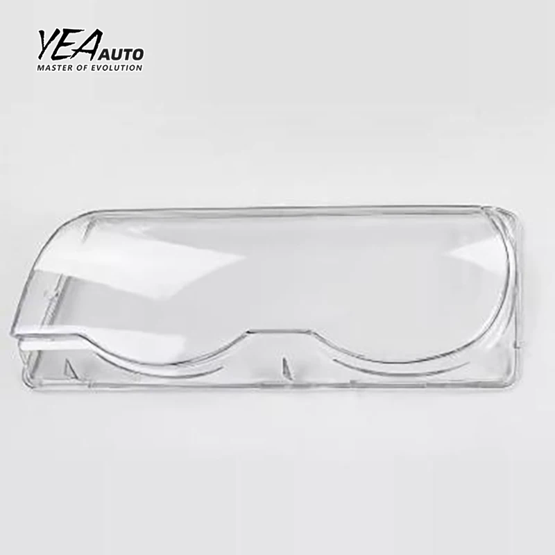 YEA AUTO Car headlight glass PC lampshade cover lens for BMW 7 series E38 headlamp glass shade lens cover 1998 - 2002