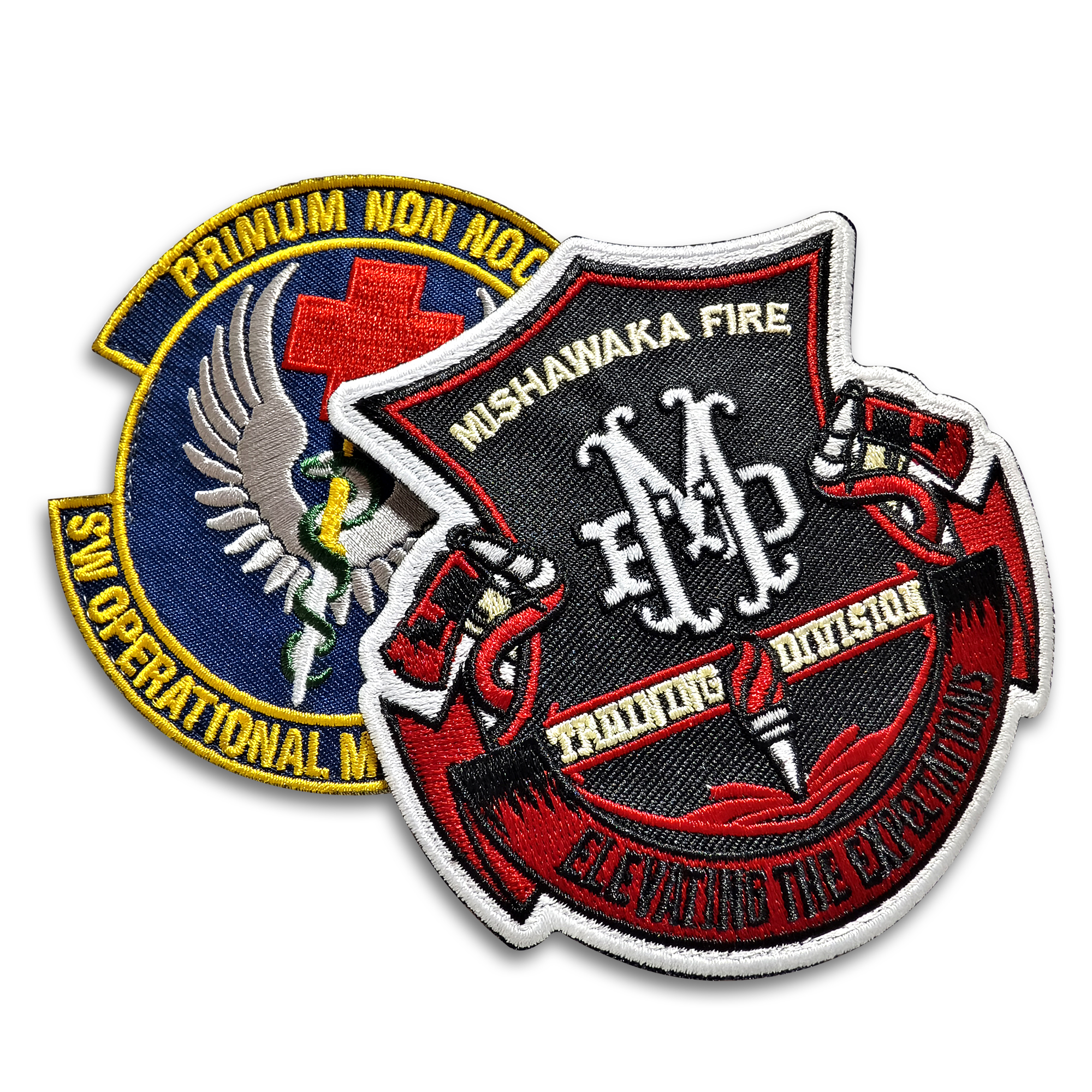 Custom Textile Label Tag With Logo Garment Embossed Embroidered Patches Heat Transfer Iron on Logo Embroidery Badges for Clothes
