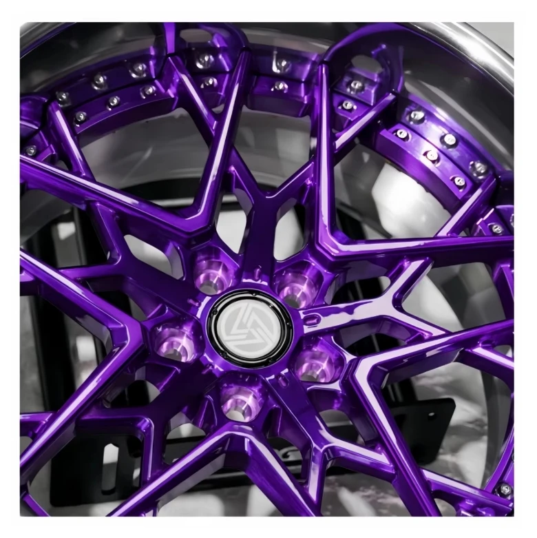 XINL Hot Sale 2 Piece Forged Brushed Polished Custom Car Wheel 5x112 5x120 5x114.3 18 19 20 21 22 Inch Wheel for Racing - Image 1