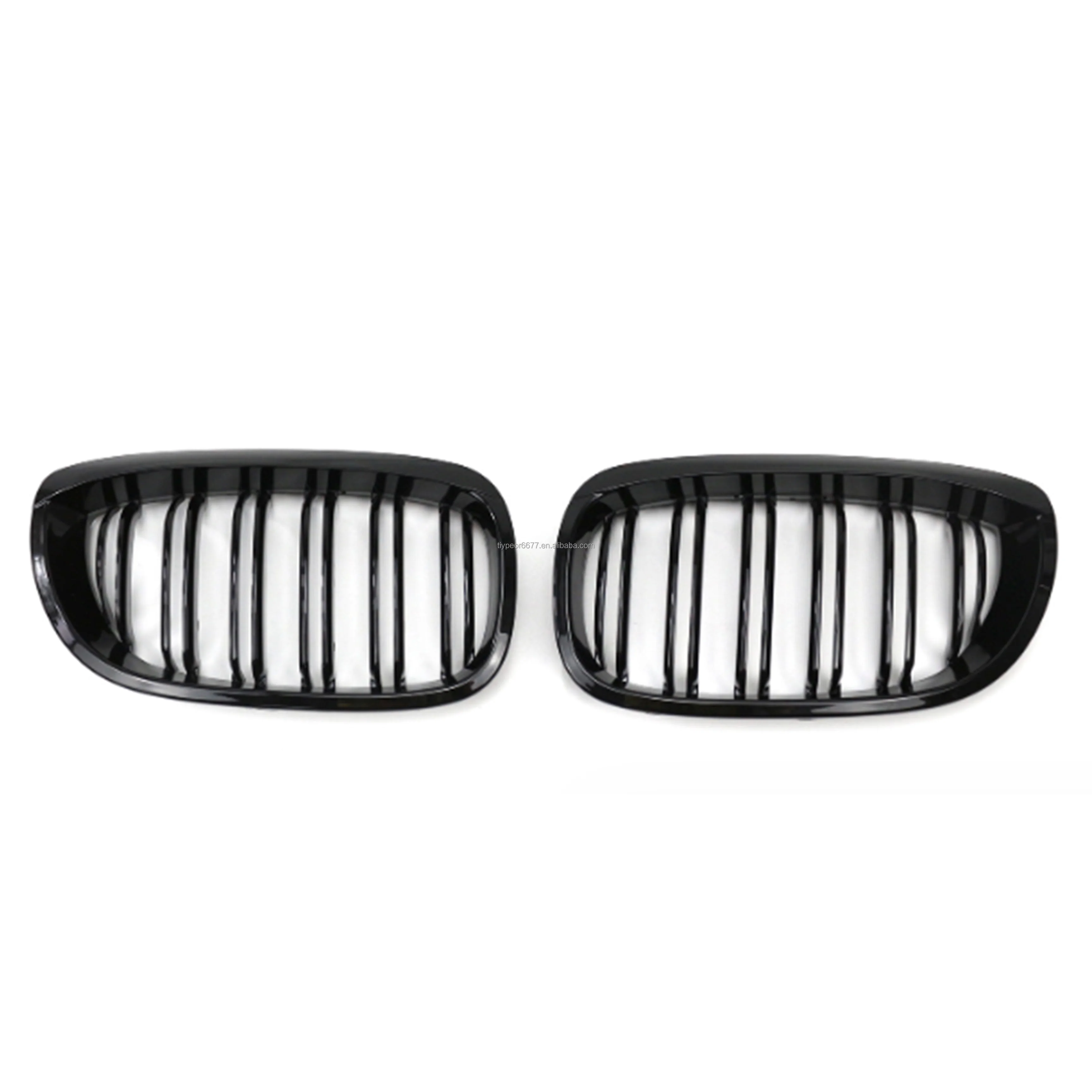 product tiypeor kidney racing grill three m color grille hood front bumper grill for bmw 3 series e46 2002   2004-7