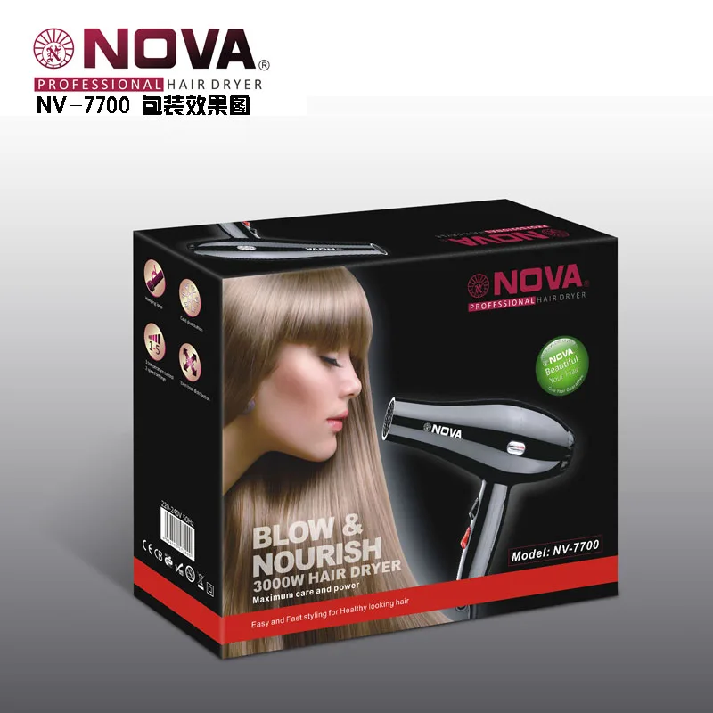 Nova hair outlet dryer 3000w