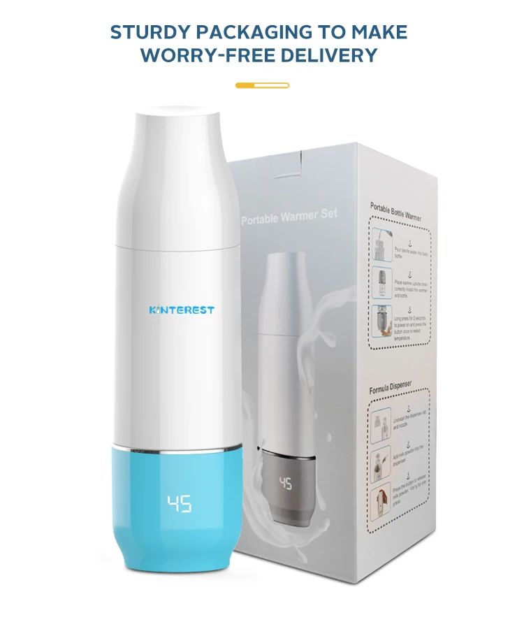 Portable Bottle Warmer New Arrival Amazon Hot Sale Thermos Usb Battery