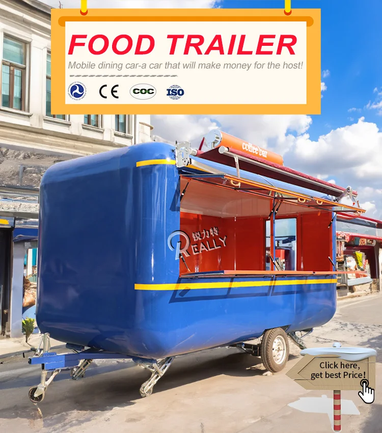 2024 Mobile Bar Station Ice Cream Food Trailer Foodtrailer For Sale ...