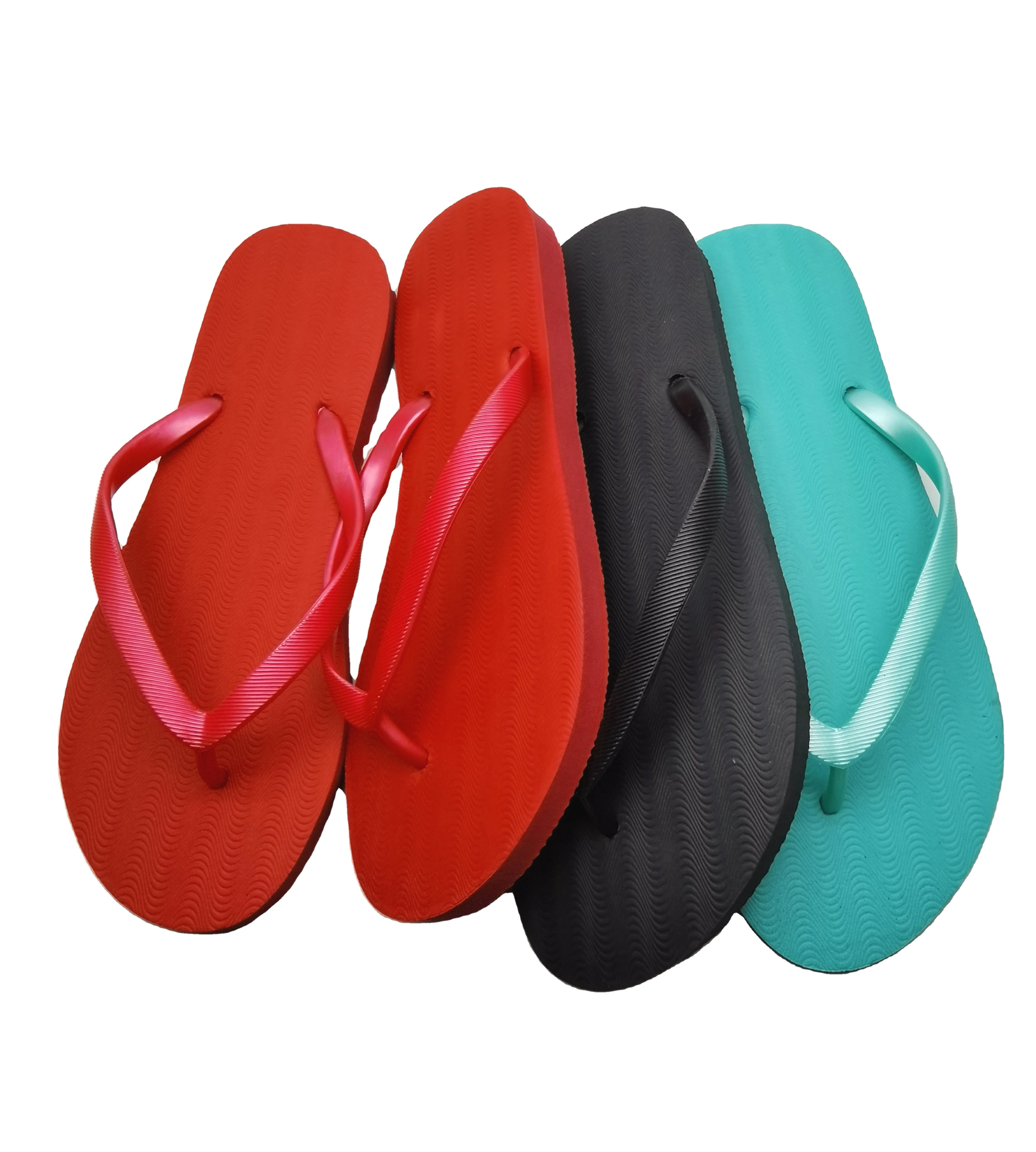 Hot Selling Flip Flop Ladies  Summer Popular Flat Slipper Women Leisure Solid Durable Shoes