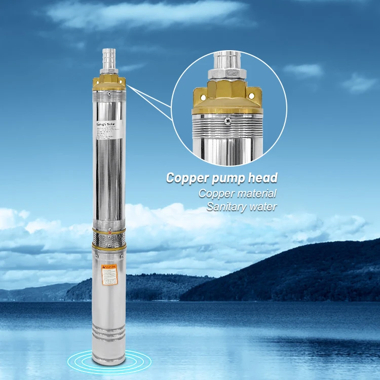 Насос для орошения дома инверторная система солнечной батареи солнечная панель с водяным насосом 1