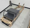 Foldable Pilates Reforfers Visible Hinges