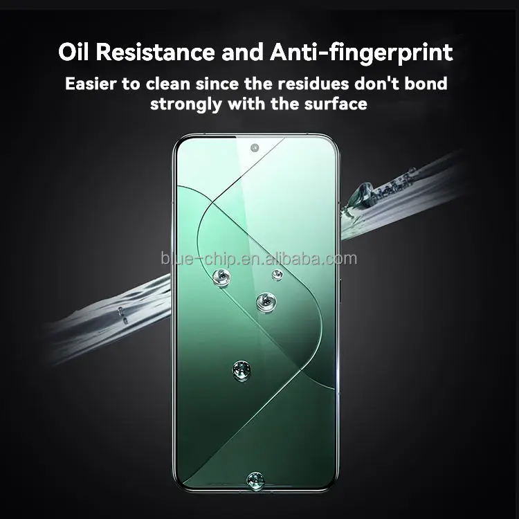 2 Pack HD Clear Easy Install Dustfree Protective Film 9H Bubble Free Screen Protector with Easy Installation Kits for Xiaomi 14