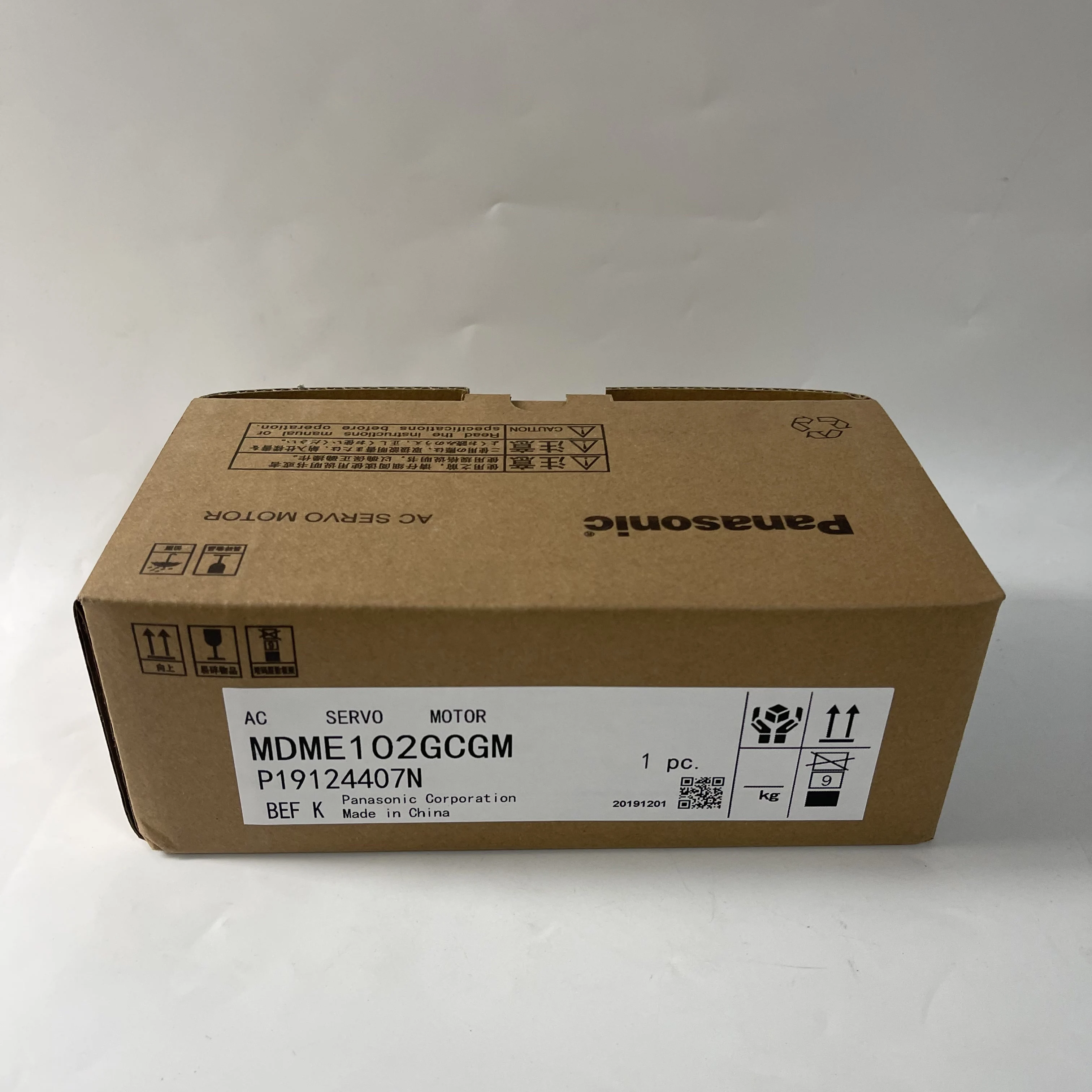 Panasonic AC Servo Motor MDME102GCGM Panasonic AC Servo Motor MDME102GCGM