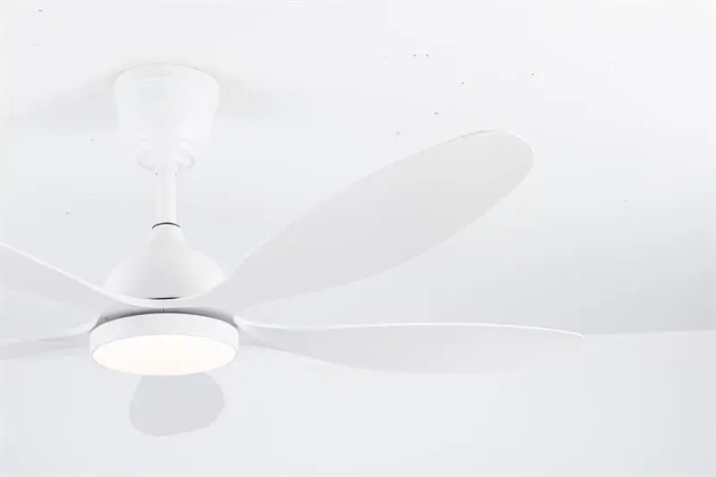 Hot Sale Silent 56 Inch 55W DC Copper Motor Five Indoor Ceiling Fan Lamp for Living Room