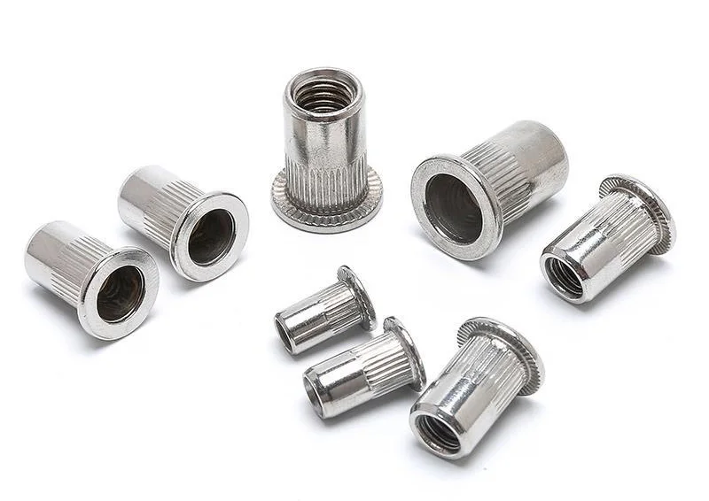 Flat Head Knurled Body Rivet Nut 304 Stainless Steel Rivet Nut| Alibaba.com