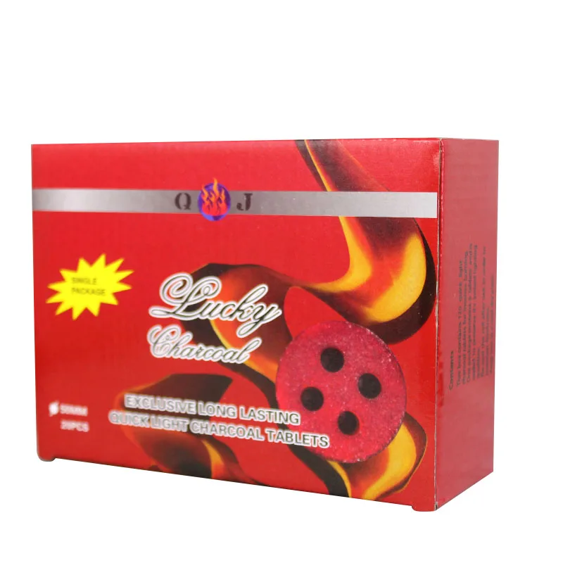 China D50mm Round 4 Holes Hookah /shisha Charcoal Suppliers