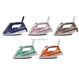 Aoja 2000W Electric Steam Iron | 200ML Ceramic Plate, Anti-Drip, Non-Stick, Mist Sprayer
