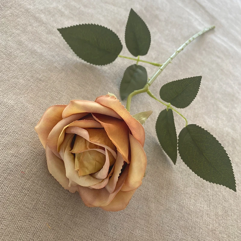 High Quality Rose Artificial Flower Manufacturers Bulk Wholesale Red