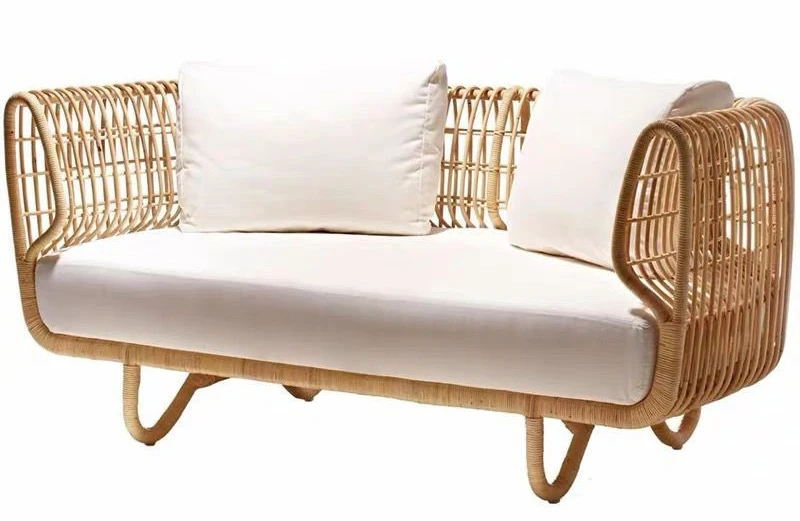 Мебель для отдыха на открытом воздухе или в помещении, мебель для отдыха, плетеная мебель для сада, новый диван