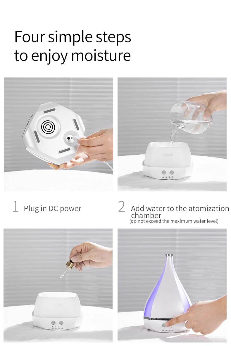 Humidifier Steps