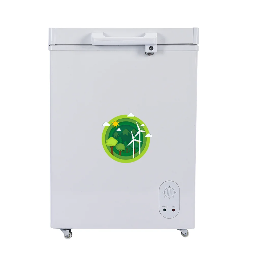Hot Selling High Quality Solar Freezer 88l Single Top Open Door Run On