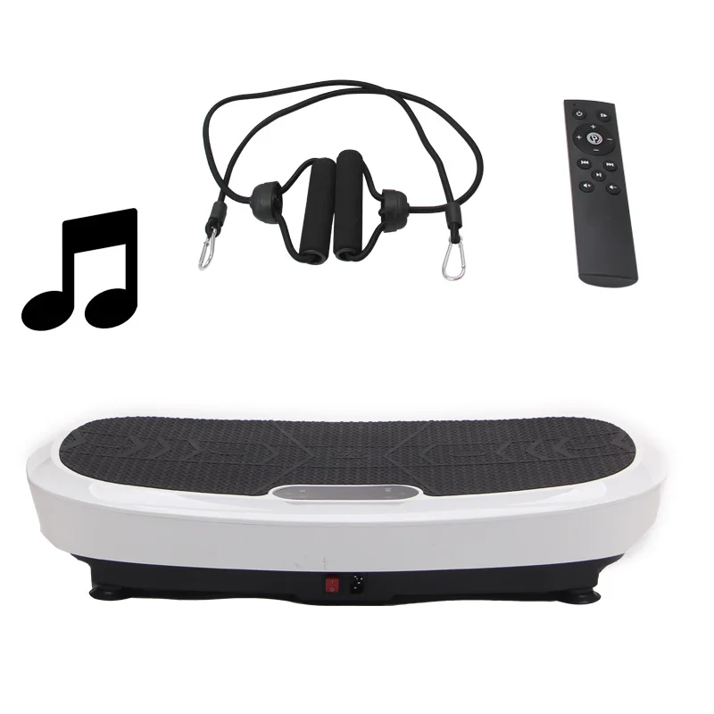 TOPKO Fitness and Shaping Vibration Plate Exercise Plate Machine with Music Gym Fitness Equipment Electric