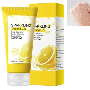 OEM Lemon Peeling Gel Deep Cleansing Exfoliation Moisturize Oil Control Lemon Extract Face Back Hand Lemon Peeling Gel