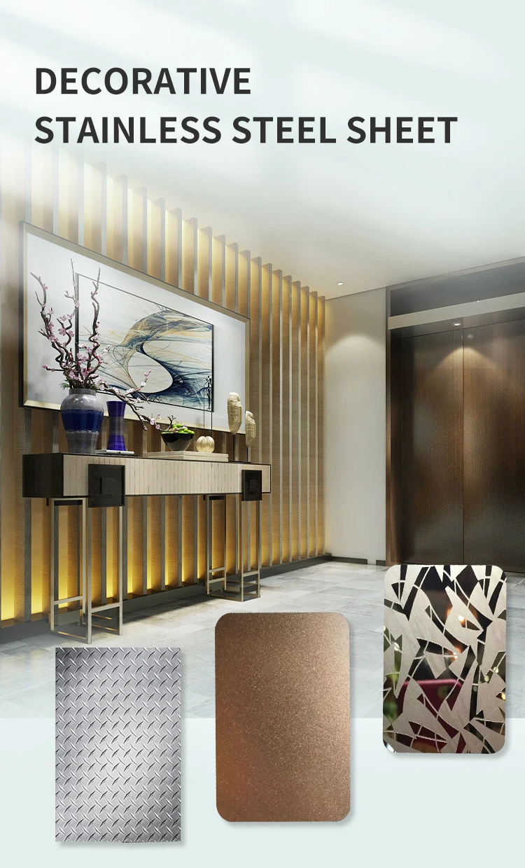 201 304 430 420 Ba 8k Mirror Finish Stainless Steel Sheet 4 Feet X 8 Feet For Decoration