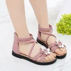 Fashion Trendy Style Flower Roman Shoes Size 27 - 37 Casual Children Sandals Kids Girls Summer
