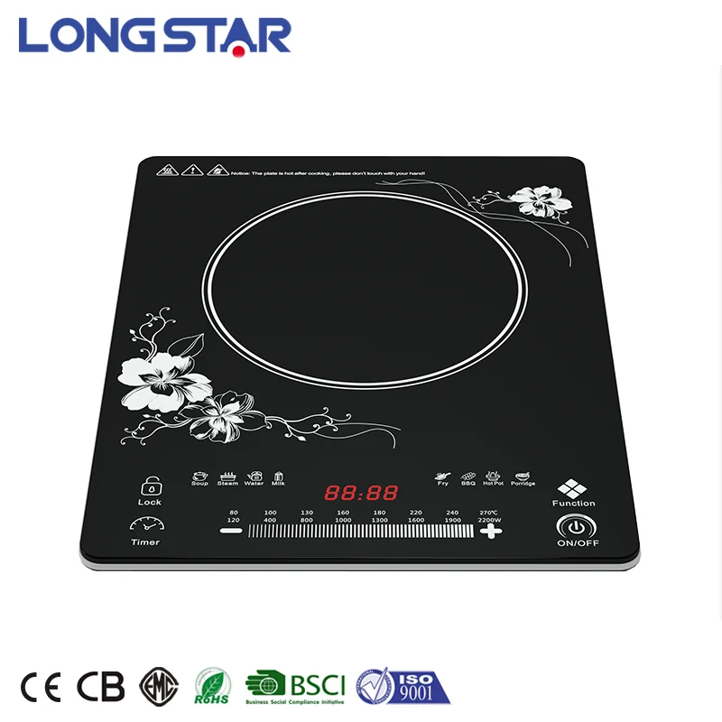 Good Price Slim Portable Small Infrared Cooktop Induction Stove Electric Induction Cooke aperçu 2