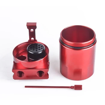 Réservoir Aluminium 300ml Réservoir Récupération Huile DBREAKS 300 Ml - Aluminium Avec Filtre à Air - Universel Voiture, Moto Filtre Air Séparateur