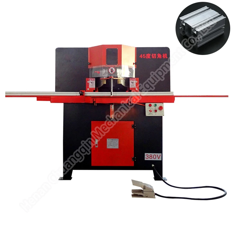 Popular Aluminum Profile Double Blade Cutting Machine Picture Frame Mitre Saw