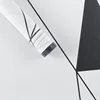 white and black