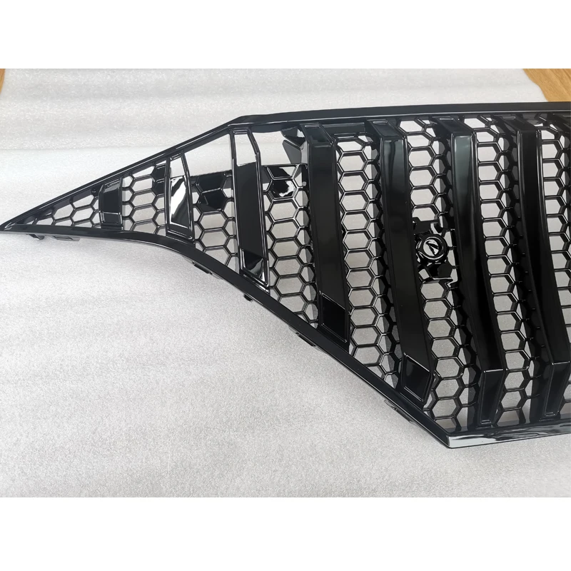 abs glossy black front grille for