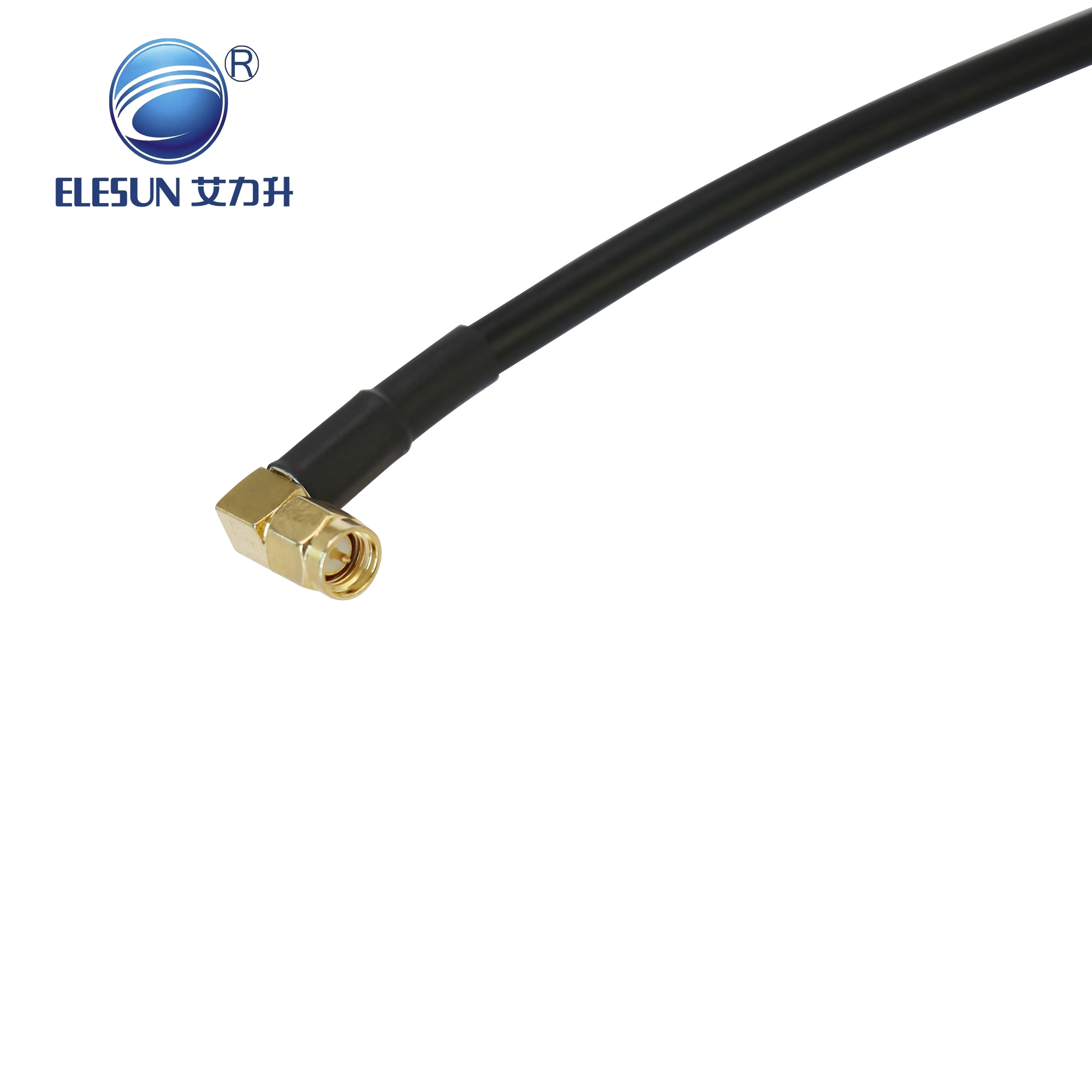 50Ohm ALSR100 Rf Coax Cable with SMA female to SMA male connector for antenna