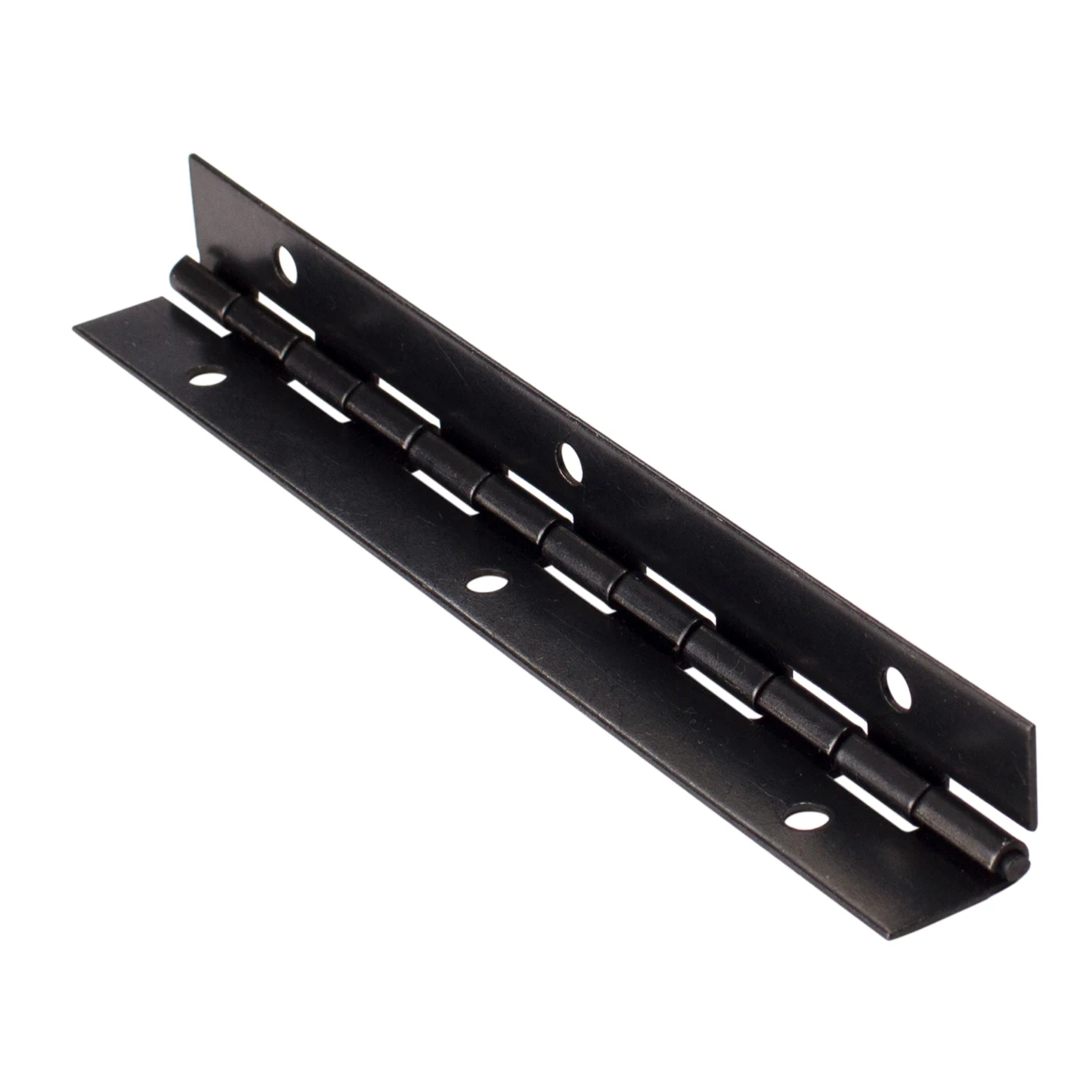 6 Inch Piano Hinge Continuous Hidden Concealed Black Iron Steel