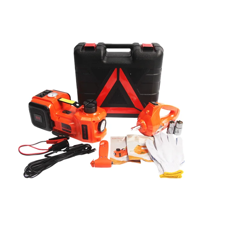 TT02 Professional 5 Ton Portable Car Jack and Electric Wrench