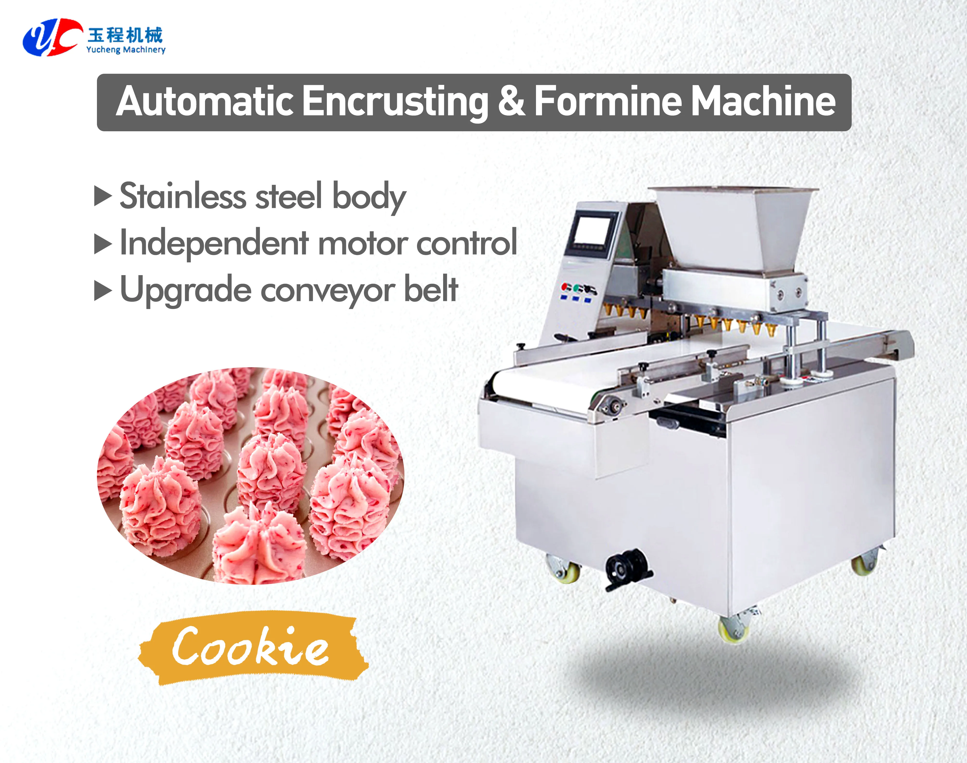 Hot Sales Professional Cookie Dough Depositor Machine With Large Capacity Manufacturers supplier