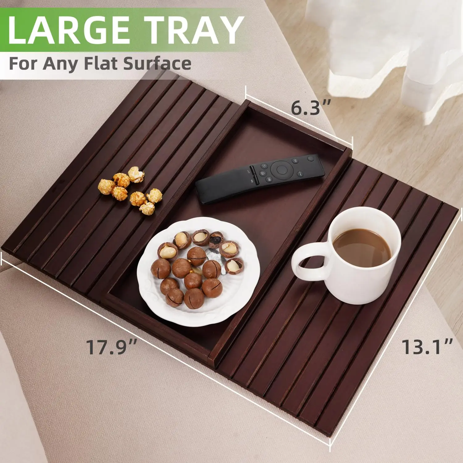 product zc custom couch tray anti slip couch armrest table customized logo couch arm tray sofa armrest tray for livingroom-10