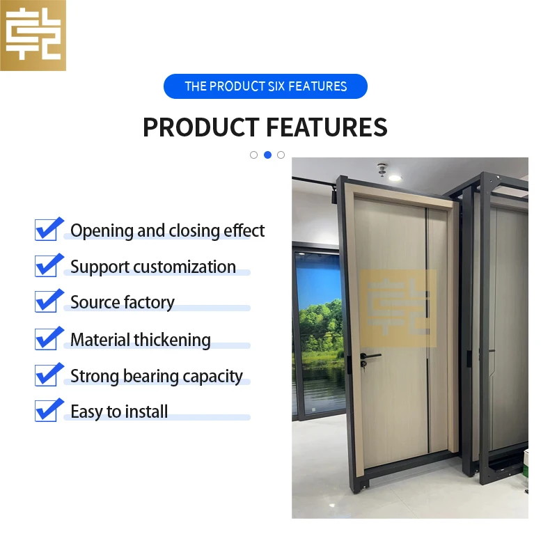 High Quality Multi-Function Stylish Floor Model Sliding Metal Wooden Door Display Rack Stand for Showcase Shop Store Exhibition