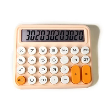 12-bit large-screen financial calculator business office Accounting Desktop Digital Computing Machine