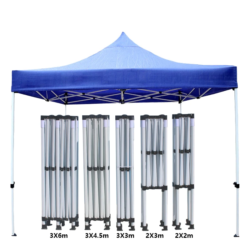 3x3 Ft Factory Folding Canopy Tent Gazebo Tent Frame Outdoor Folding Portable Trade Show Tent Frame